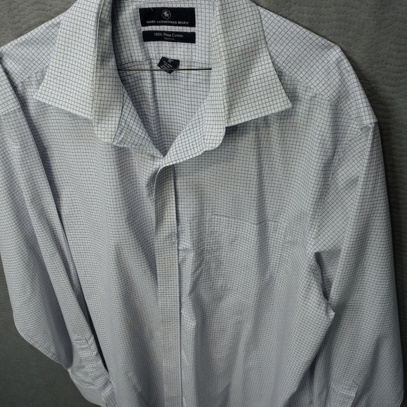 Hart Scaffner & Marx men's long sleeve button fron - Picture 2 of 5